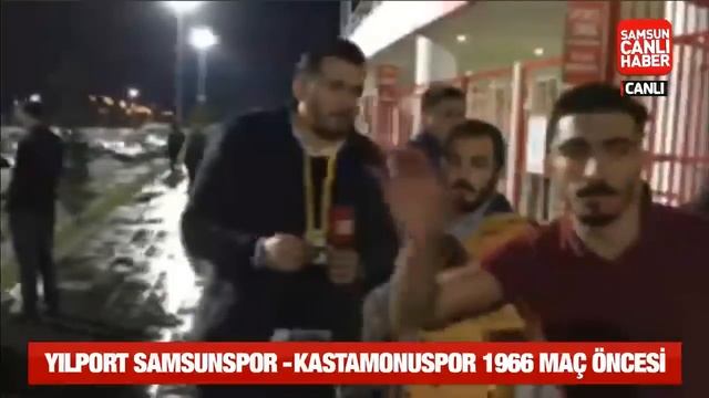 #CANLI YILPORT SAMSUNSPOR - KASTAMONUSPOR 1966 Maç Öncesi смотреть онлайн