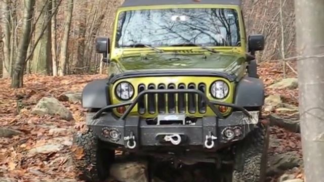 Jeep Unlimited Rubicon - Rock crawling at Meridian Off-road Park PA 2 смотреть онлайн