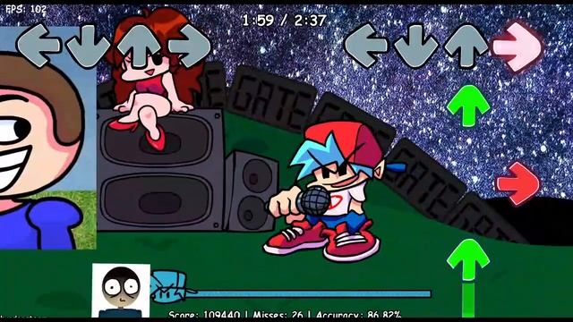 FNF VS DAVE AND BAMBI GOLDEN APPLE 1.5 volvio mucho mas fuerte PARTE 2 смотреть онлайн
