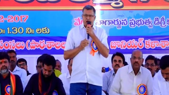 SRI S.SRINIVAS REDDY GARU-TRSMA JAC-SPEECH IN ATHMA GOURAVA SABHA at NALGONDA-VIDEO-1 смотреть онлайн