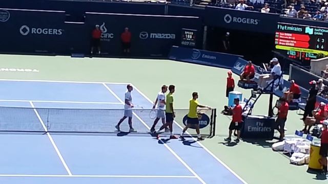 Championship point for Peya/Soares (Rogers Cup) смотреть онлайн