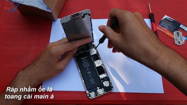 Tự thay nút home iphone 6 cho Mẹ với 45k và kết quả tuyệt vời | AnhBa TC смотреть онлайн