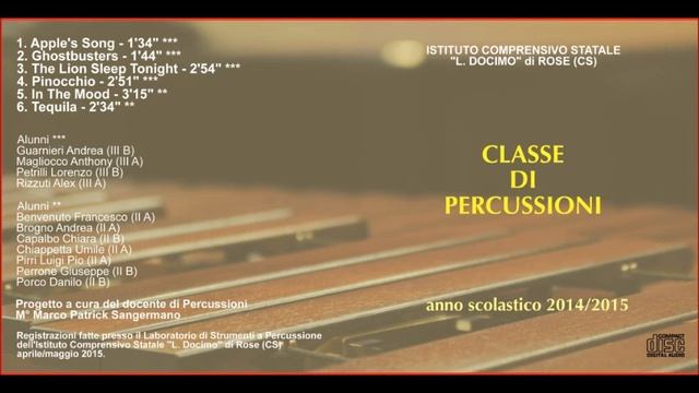 1. Heart & Soul - Apple's Song - Percussioni IC Rose смотреть онлайн