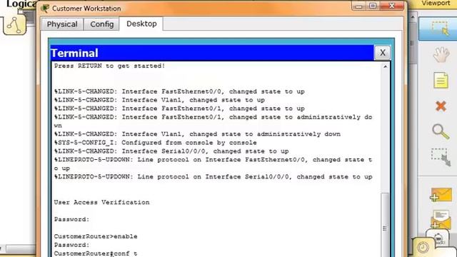 5.3.7.2 Configuring a Cisco Router as a DHCP Server смотреть онлайн