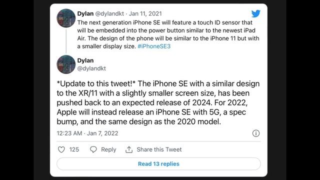 iPhone SE 3 release date confirm ?? смотреть онлайн