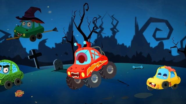 Stories of The Dark | Little Red Car | Cartoon Videos for Children смотреть онлайн