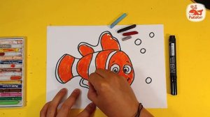 Как нарисовать РЫБКУ - уроки рисования от РыбаКит