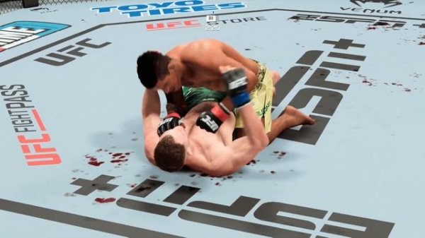 Gilbert Burns vs Jack Della Maddalena FULL FIGHT | UFC 5 AI Simulation