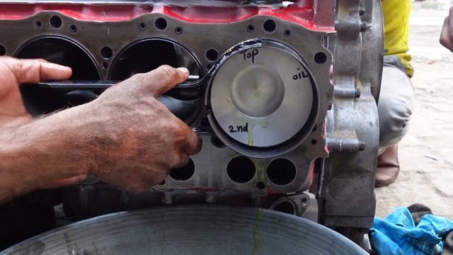 Diesel Engine 6 Cylinder | Engine Full Fitting | Rebuilding Hino Engine HO7D [Part.2]