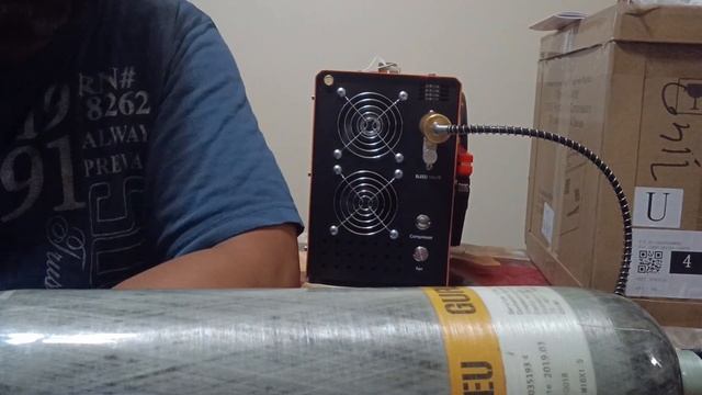 Vevor PCP 4500 PSI High pressure air compressor. Getting the train chugging. смотреть онлайн