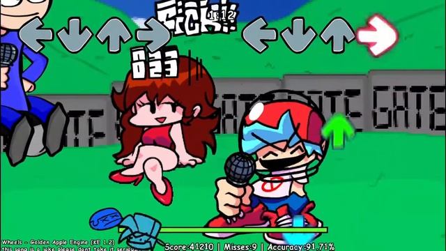 Wheels but everything is normal (i guess) - VS Dave and Bambi Golden Apple смотреть онлайн