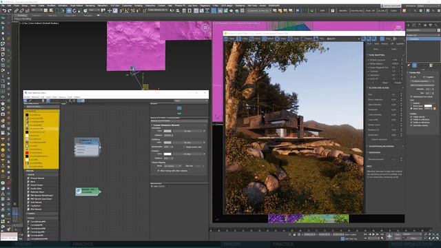 Lesson 17 - Volumetrics I - All about Volumetric Material, Corona Sun & Sky смотреть онлайн