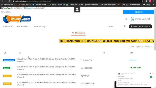 How Order online for iCloud Remove From Passcode And Disable Officially Unlock after FMI: OFF смотреть онлайн