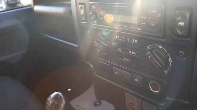 LAND ROVER DEFENDER 90 2010 DEFENDER 90 COUNTY PICK UP 2.4 TDCI ONLY 43K