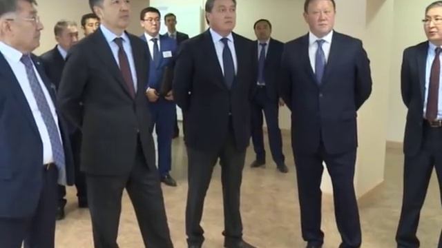 СК с рабочим визитом посетил Премьер министр РК Бакытжан Сагинтаев смотреть онлайн