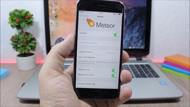 Meteor - iOS 9 Jailbreak Cydia Tweak смотреть онлайн