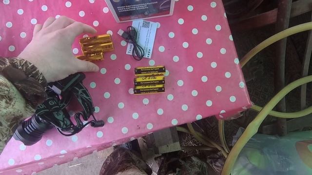 Обзор тест налобного фонарика Огонь HT-799-P90 смотреть онлайн