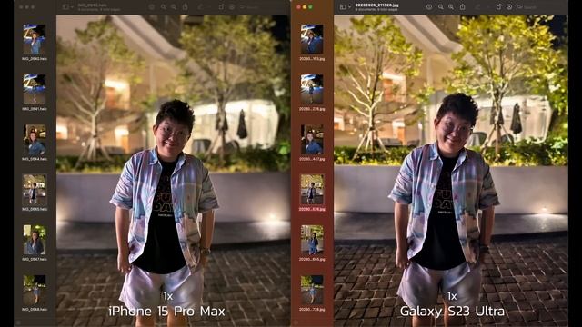 รีวิว iPhone 15 Pro Max vs Galaxy S23 Ultra | ศึกเทพแห่งกล้อง 2023 [ 30 นาที ] смотреть онлайн