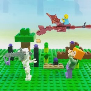 Нашел Яйцо ДРАКОНА!!! Смешные стишки из ЛЕГО!