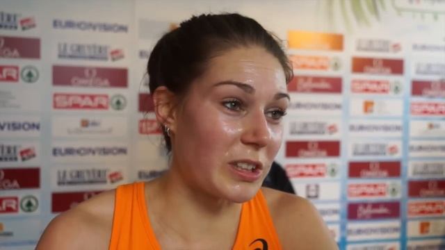 Maureen Koster (NED) after the senior race women смотреть онлайн