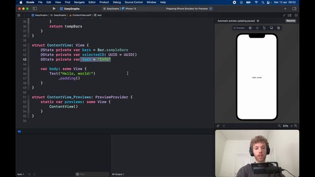 Build a SwiftUI Custom Bar Graph for iOS 15 (2022) смотреть онлайн