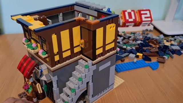 Custom Lego Reviews #9 - Medieval Merchant's House 31120 alternative смотреть онлайн