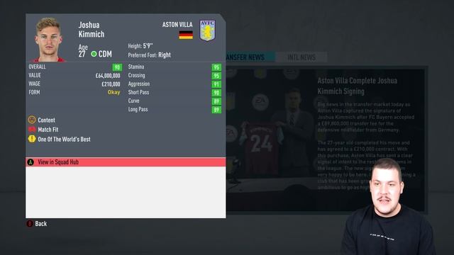 REBUILDING ASTON VILLA!!! FIFA 20 Career Mode смотреть онлайн