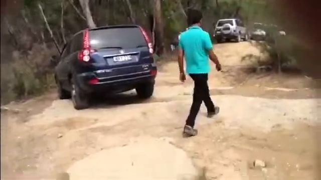 First time four wheel driving in Great Wall x240 in Yalwal March 2014 смотреть онлайн