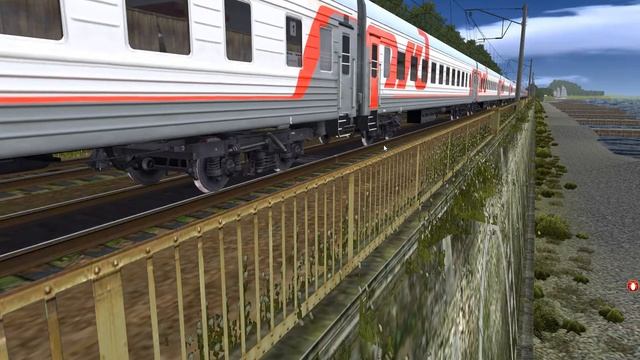 Trainz 12 ЧС2 - 727 смотреть онлайн