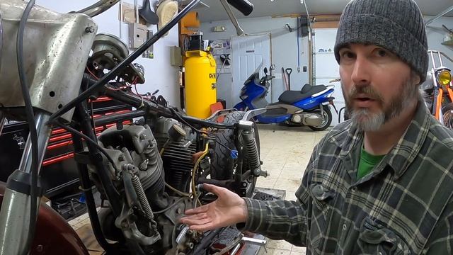 1966 Harley Davidson FL Shovelhead Project Part 3 HD 1080p смотреть онлайн