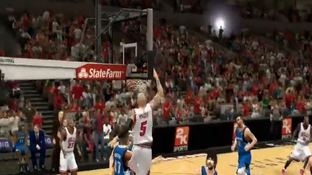 Carlos Boozer alley-oop slam смотреть онлайн