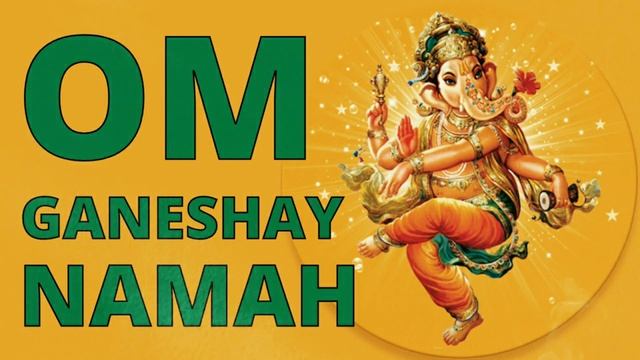 ⦿ OM GANESHAY NAMAH ॐ Ganesh Mantra • Господь Ганеша Мантра - Ом Ганеш Намах [Могучий Ганапати] смотреть онлайн