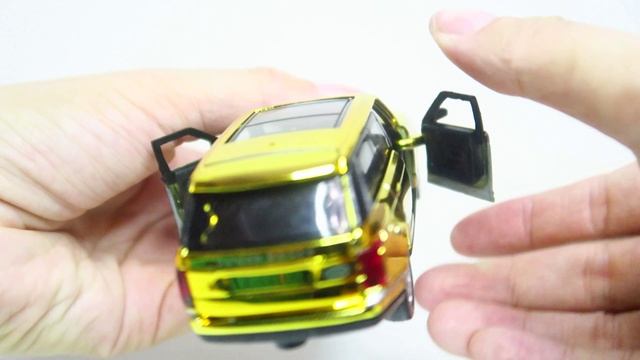 Инерционная металлическая машинка "Range Rover Vogue", ТМ "Технопарк" смотреть онлайн