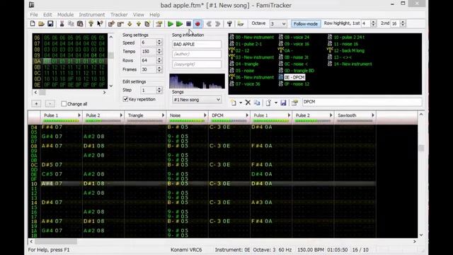 [chiptune]BAD APPLE смотреть онлайн