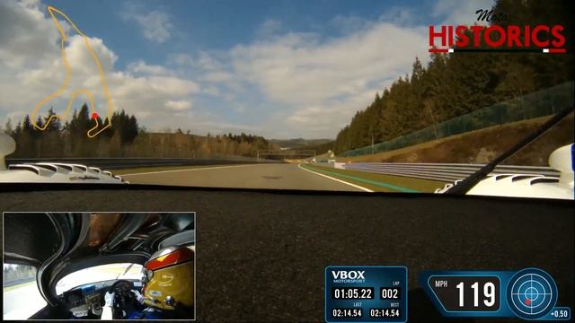 Jaguar XJR-8 lap Spa смотреть онлайн