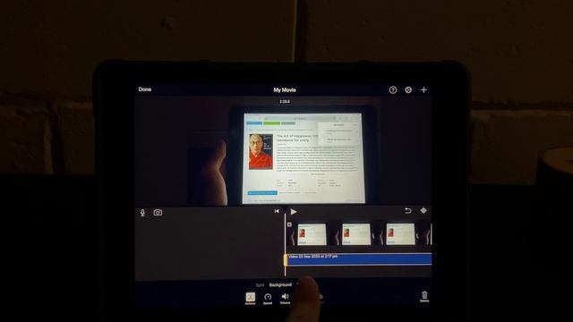 Separate Audio From Video in iMovie on iPad and iPhone - Detach Sound смотреть онлайн