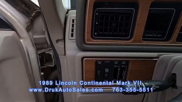 1989 Lincoln Continental Mark VII * FOR SALE ** #lincoln #usa #continental смотреть онлайн