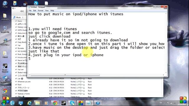 How to put music on ipod/iphone with itunes смотреть онлайн