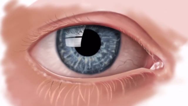 Human eye drawn on iPad Pro and Apple Pencil смотреть онлайн