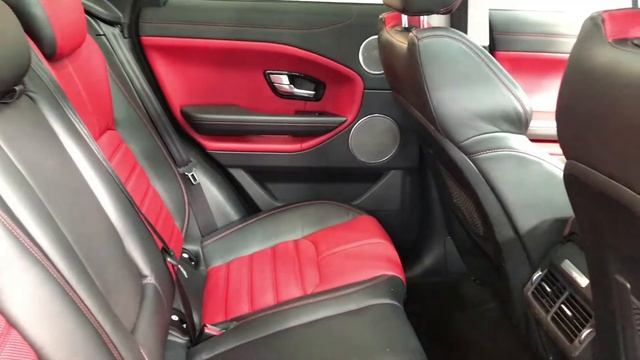 RANGE ROVER EVOQUE BLACK WITH RED ROOF смотреть онлайн