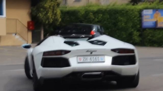 Lamborghini Aventador Roadster LP700-4 in Urdorf смотреть онлайн