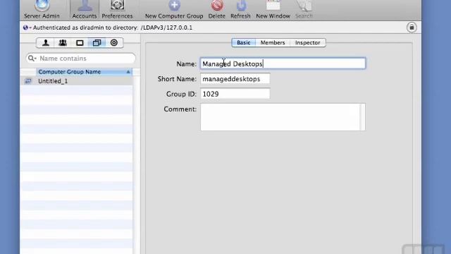 Create Computer Groups - Apple Mac 10.6 Server Tutorial смотреть онлайн