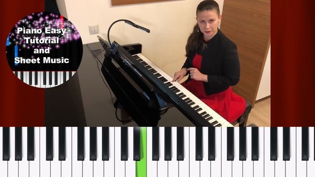 How to Play Piano - THE KEYS - Piano Lesson #1 (piano keyboard) смотреть онлайн