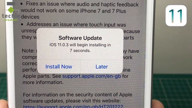 How to Upgrade iOS 11.0.2 to iOS 11.0.3 in iPhone and iPad. HINDI смотреть онлайн