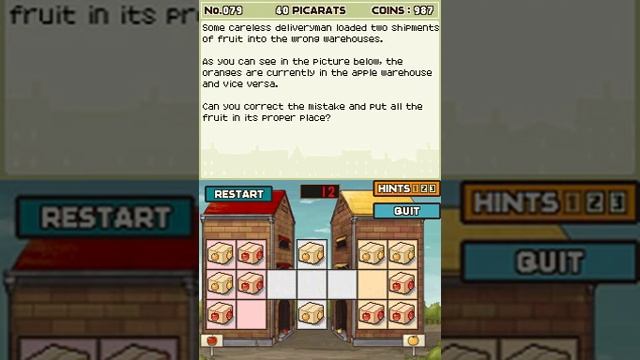 Professor Layton and the Curious Village - Puzzle 79: Apples To Oranges смотреть онлайн
