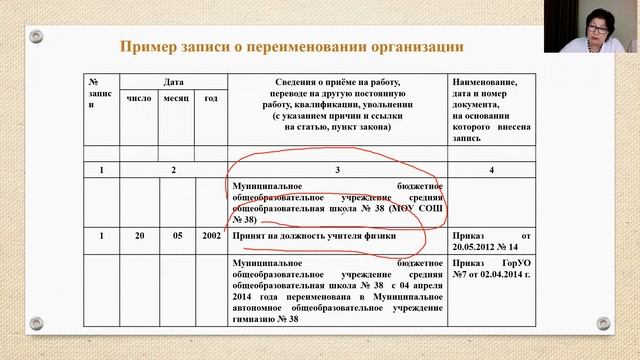 17.2 Внесение изменений и исправлений в трудовую книжку смотреть онлайн