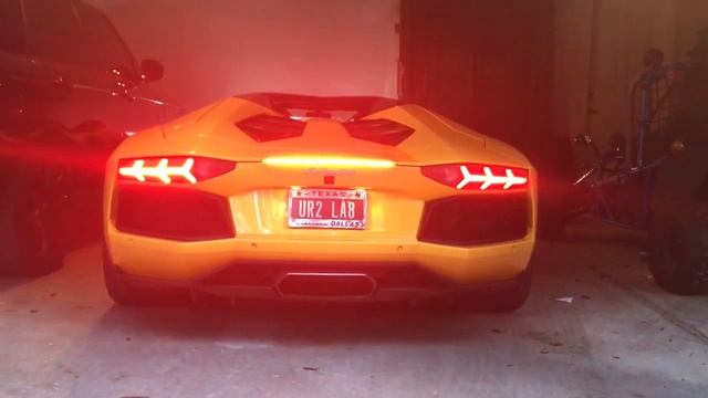 Lamborghini Aventador Roadster Insane Cold Start ***Loud*** смотреть онлайн