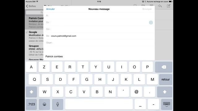 Tuto iPad - Ecrire, répondre, transférer un mail (iOS 8) смотреть онлайн