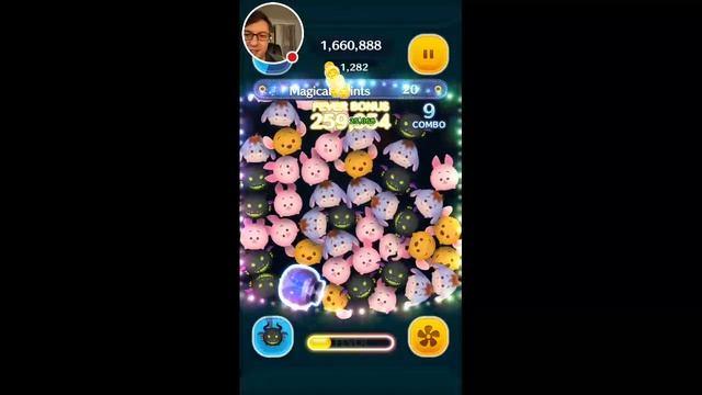 Line Disney Tsum Tsum - Maleficent Dragon Gameplay Skill 6 смотреть онлайн