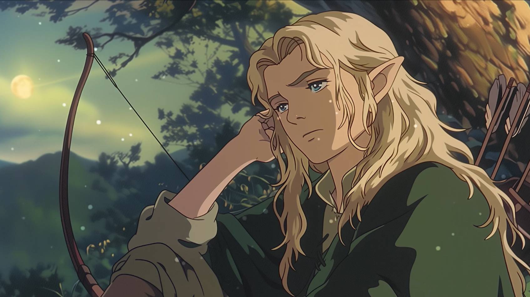 Chill With Legolas - Lord of The Rings | Чилим с Леголасом - Властелин Колец смотреть онлайн